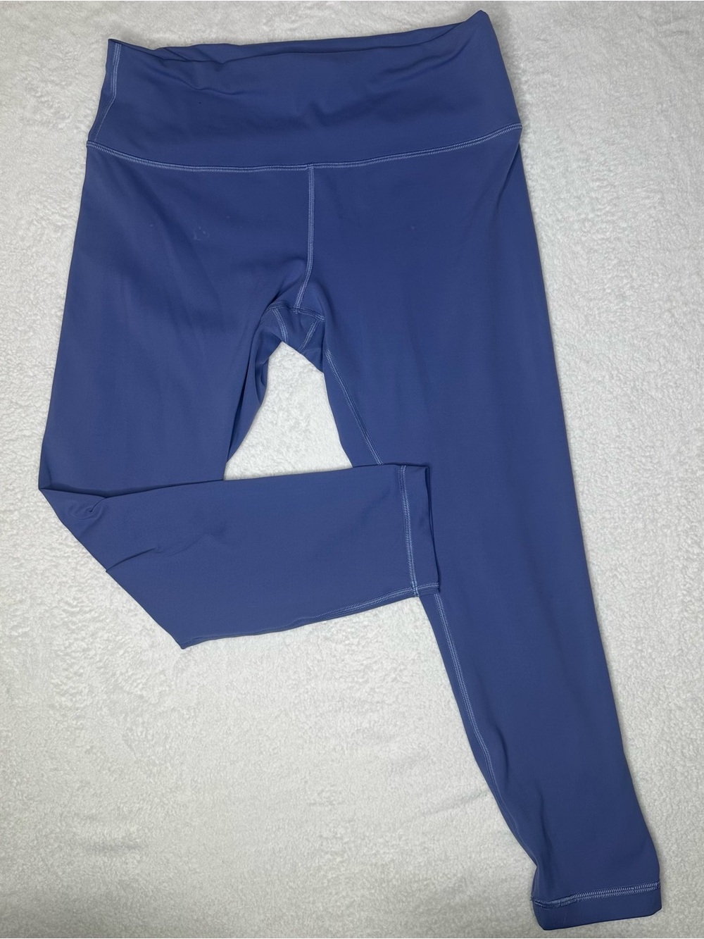 lululemon Women’s High Rise Blue Full Length Yoga Leggings Activewear size 16